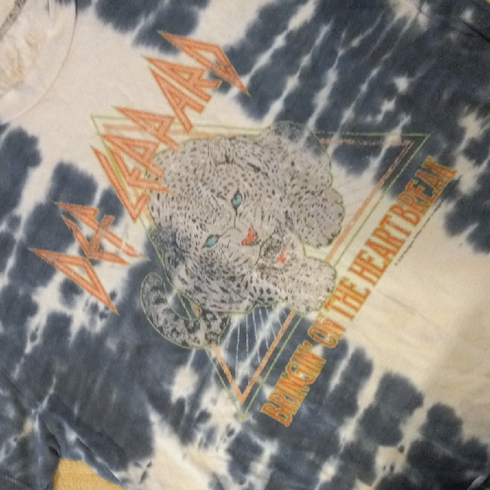 Def Leppard Tie-Dye Graphic Tee